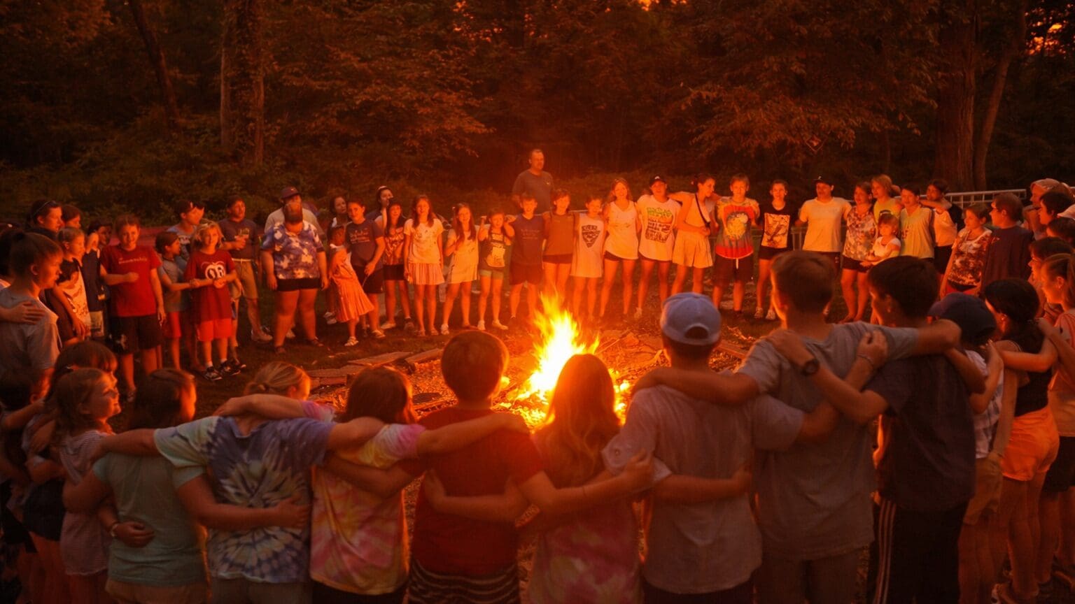 campers-gather-around-lasky-fire-pit