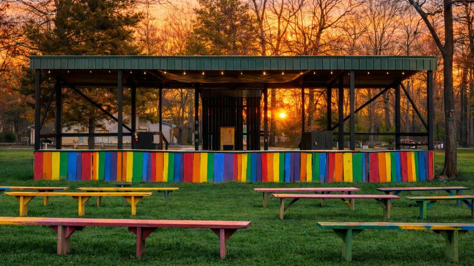 great-gathering-soung-stage-in-beautiful-rend-lake