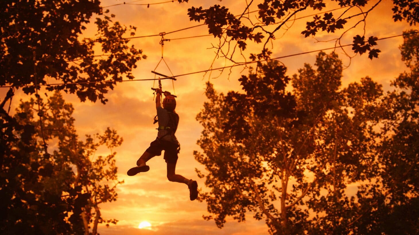 zipline-during-a-southern-illinois-summer